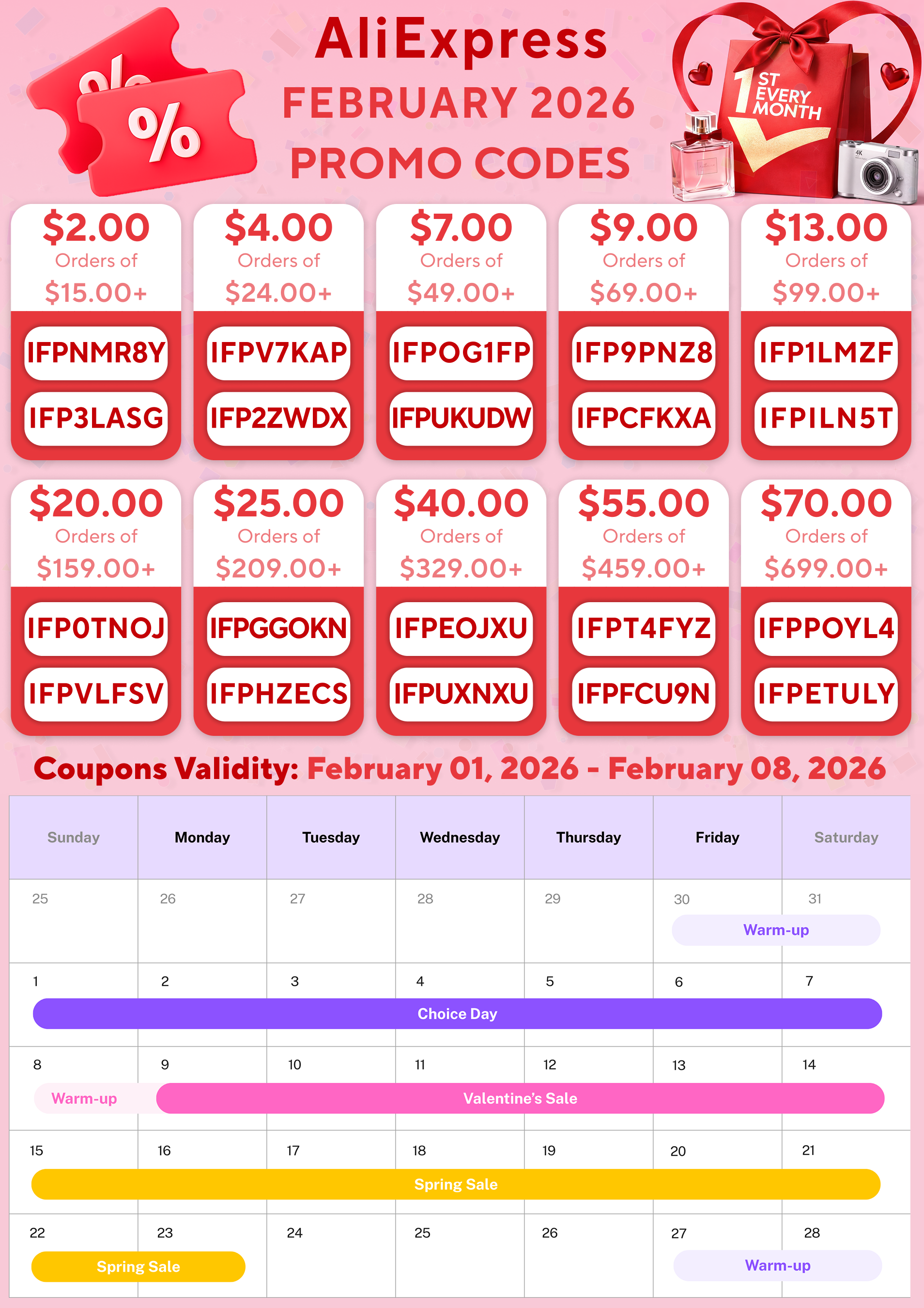 AliExpress Promo Codes USD + Calendar.png